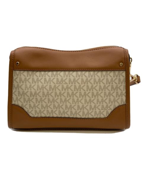 MICHAEL KORS（マイケルコース）MICHAEL KORS (マイケルコース) ショルダーバッグ/Harrison Large Logo Crossbody Bag ブラウンの古着・服飾アイテム
