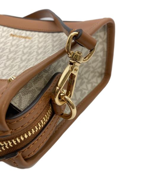 MICHAEL KORS（マイケルコース）MICHAEL KORS (マイケルコース) ショルダーバッグ/Harrison Large Logo Crossbody Bag ブラウンの古着・服飾アイテム