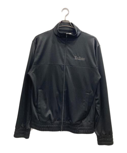 ICE&TECHNO（アイスアンドテクノ）ICE&TECHNO (アイスアンドテクノ) TECHNO LOGOTYPE TRACK JACKET/トラックジャケット ブラック サイズ:Lの古着・服飾アイテム