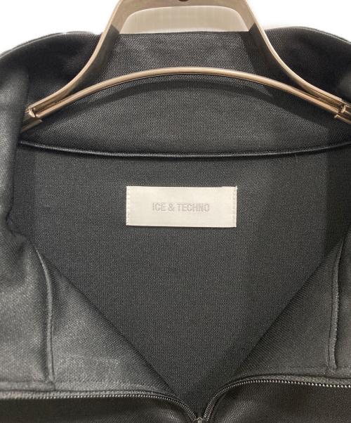 ICE&TECHNO（アイスアンドテクノ）ICE&TECHNO (アイスアンドテクノ) TECHNO LOGOTYPE TRACK JACKET/トラックジャケット ブラック サイズ:Lの古着・服飾アイテム