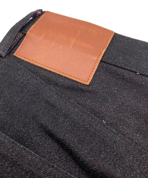 SUGARHILL（シュガーヒル）SUGARHILL (シュガーヒル) TWISTED HEATHER DENIM PANTS DOUBLE KNEE ブラック サイズ:81cm（W32）の古着・服飾アイテム