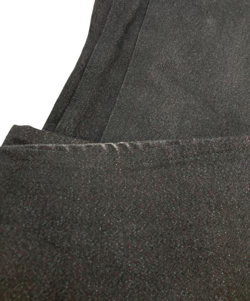 SUGARHILL（シュガーヒル）SUGARHILL (シュガーヒル) TWISTED HEATHER DENIM PANTS DOUBLE KNEE ブラック サイズ:81cm（W32）の古着・服飾アイテム