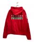 FAF (エフエーエフ) Printed Zip Up Hoodie/ダブルジップパーカー レッド サイズ:3 未使用品：23000円