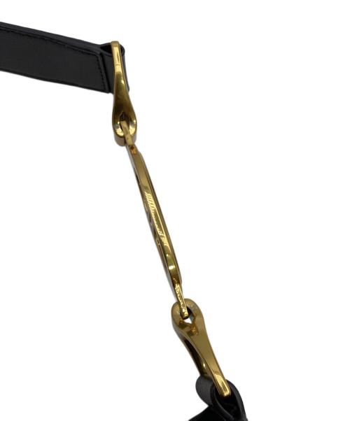 CHARLES & KEITH（チャールズアンドキース）CHARLES & KEITH (チャールズアンドキース) アシメトリカル ショルダーバッグ ブラックの古着・服飾アイテム