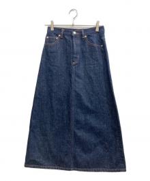 A.P.C.（アーペーセー）の古着「デニムロングスカート」｜インディゴ