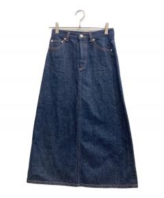 中古・古着通販】sacai (サカイ) デニムスカート インディゴ サイズ:2