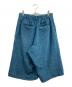 MAISON SPECIAL (メゾンスペシャル) Crochet Like Mesh Prime-Wide Shorts ブルー サイズ:01：6000円