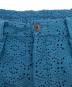 中古・古着 MAISON SPECIAL (メゾンスペシャル) Crochet Like Mesh Prime-Wide Shorts ブルー サイズ:01：6000円