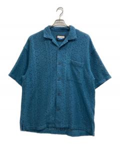 中古・古着通販】ATON (エイトン) SHRINK COTTON OVERSIZED LONG SHIRT