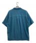 MAISON SPECIAL (メゾンスペシャル) Crochet Like Mesh Prime-Over Short Sleeve Shirt ブルー サイズ:02：7000円