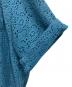 中古・古着 MAISON SPECIAL (メゾンスペシャル) Crochet Like Mesh Prime-Over Short Sleeve Shirt ブルー サイズ:02：7000円