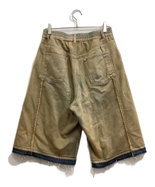 MAISON SPECIAL（メゾンスペシャル）MAISON SPECIAL (メゾンスペシャル) Prime-Wide Denim Shorts/プライムワイドデニムショーツ ブラウン サイズ:1の古着・服飾アイテム
