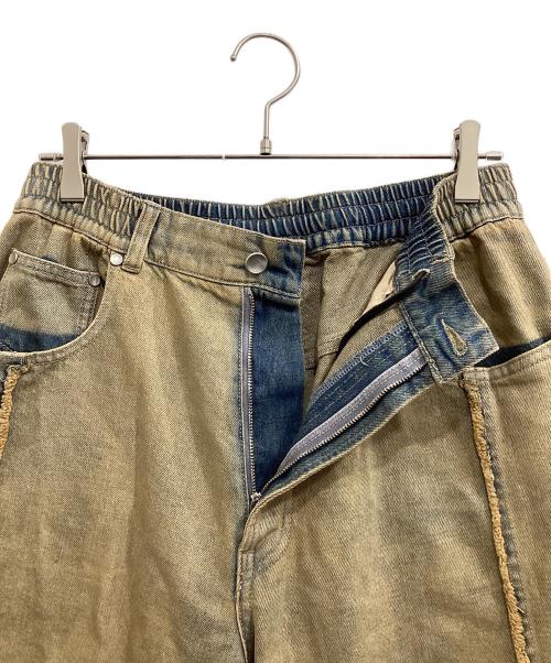 MAISON SPECIAL（メゾンスペシャル）MAISON SPECIAL (メゾンスペシャル) Prime-Wide Denim Shorts/プライムワイドデニムショーツ ブラウン サイズ:1の古着・服飾アイテム