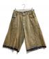 MAISON SPECIAL（メゾンスペシャル）の古着「Prime-Wide Denim Shorts/プライムワイドデニムショーツ」｜ブラウン