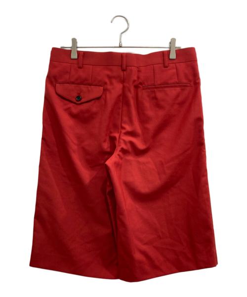 COMME des GARCONS HOMME PLUS（コムデギャルソンオムプリュス）COMME des GARCONS HOMME PLUS (コムデギャルソンオムプリュス) ハーフパンツ レッド サイズ:mの古着・服飾アイテム