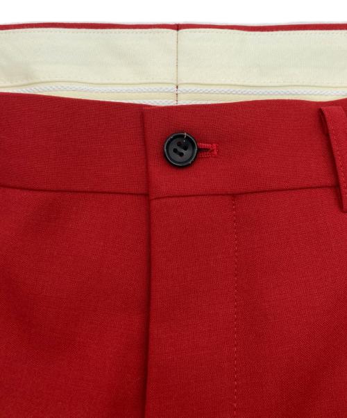COMME des GARCONS HOMME PLUS（コムデギャルソンオムプリュス）COMME des GARCONS HOMME PLUS (コムデギャルソンオムプリュス) ハーフパンツ レッド サイズ:mの古着・服飾アイテム