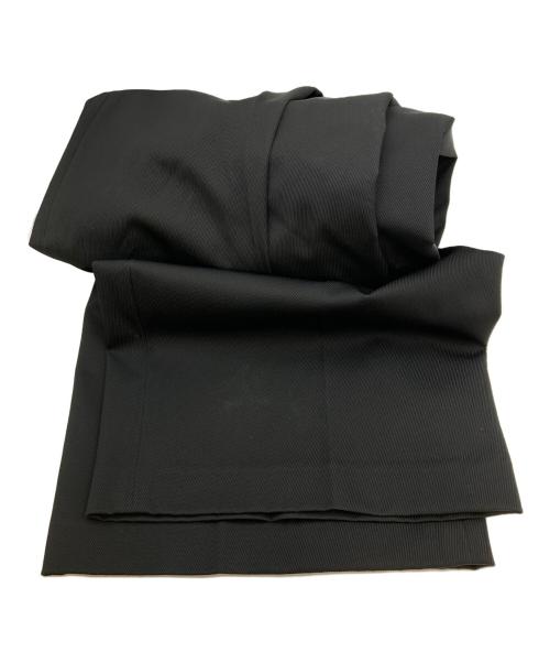 MAISON SPECIAL（メゾンスペシャル）MAISON SPECIAL (メゾンスペシャル) Triacetate Three Tuck Wide Pants ブラック サイズ:1の古着・服飾アイテム