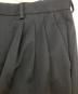 中古・古着 MAISON SPECIAL (メゾンスペシャル) Triacetate Three Tuck Wide Pants ブラック サイズ:1：8000円