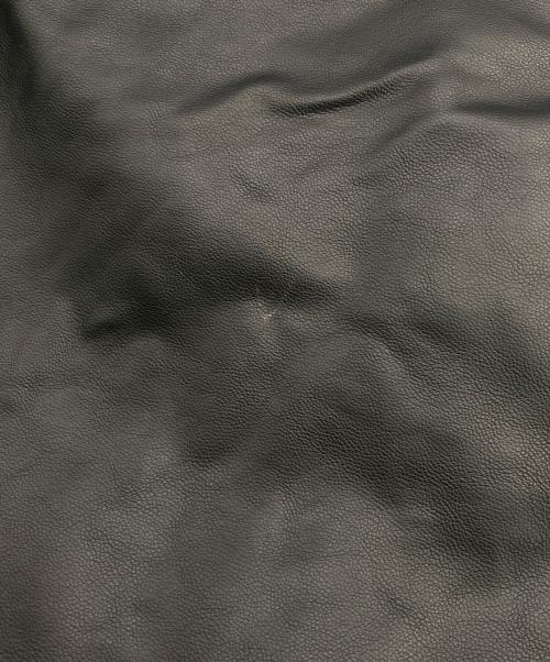 MAISON SPECIAL（メゾンスペシャル）MAISON SPECIAL (メゾンスペシャル) Artificial Leather Pin-Tuck Wide Pants ブラック サイズ:2の古着・服飾アイテム