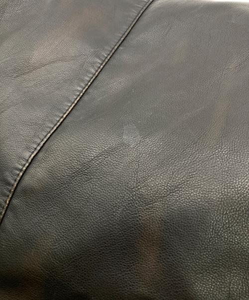MAISON SPECIAL（メゾンスペシャル）MAISON SPECIAL (メゾンスペシャル) Artificial Leather Pin-Tuck Wide Pants ブラック サイズ:2の古着・服飾アイテム