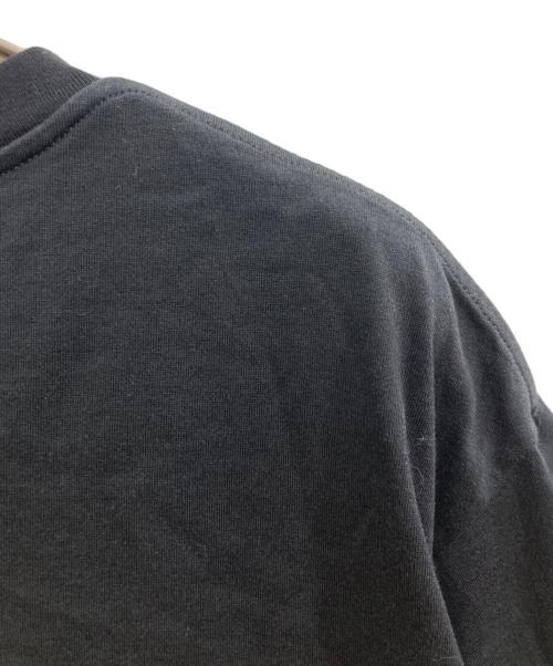 CELINE（セリーヌ）CELINE (セリーヌ) ラインストーンロゴルーズフィットカットソー ブラック サイズ:Ｌの古着・服飾アイテム