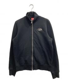 DIESEL（ディーゼル）の古着「ジップアップ パーカー」｜ブラック