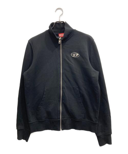 DIESEL（ディーゼル）DIESEL (ディーゼル) ジップアップ パーカー ブラック サイズ:Mの古着・服飾アイテム