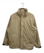 GOLDWIN×KAPTAIN SUNSHINEゴールドウイン×キャプテンサンシャイン）の古着「PADDING BLOUSONパディングブルゾン/中綿ジャケット」｜ベージュ