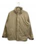 GOLDWIN（ゴールドウイン）の古着「PADDING BLOUSONパディングブルゾン/中綿ジャケット」｜ベージュ