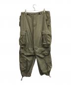 X-LARGEエクストララージ）の古着「CARGO WIDE PANTS」｜オリーブ