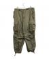 X-LARGE（エクストララージ）の古着「CARGO WIDE PANTS」｜オリーブ