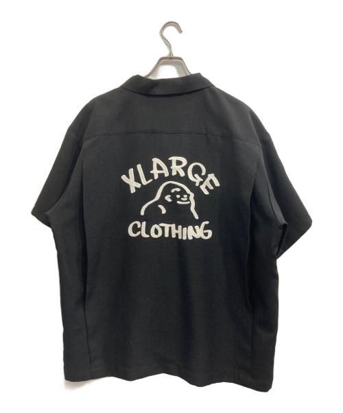 X-LARGE（エクストララージ）X-LARGE (エクストララージ) DRAWING OG S/S SHIRT ブラック サイズ:XLの古着・服飾アイテム