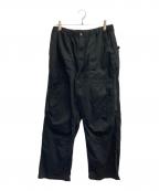 X-LARGEエクストララージ）の古着「SIDE ZIP WORK PANTS」｜ブラック