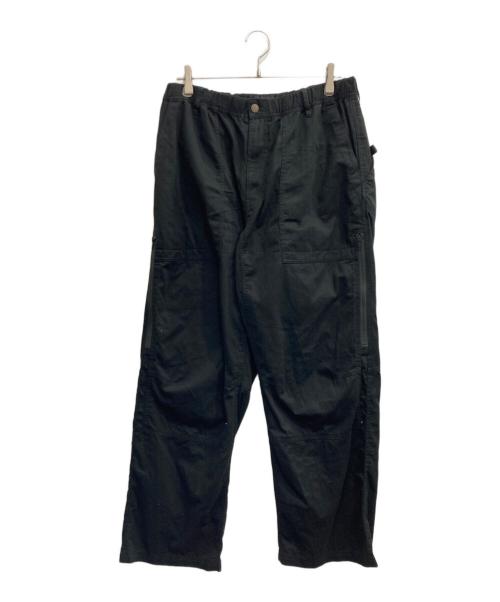X-LARGE（エクストララージ）X-LARGE (エクストララージ) SIDE ZIP WORK PANTS ブラック サイズ:XLの古着・服飾アイテム