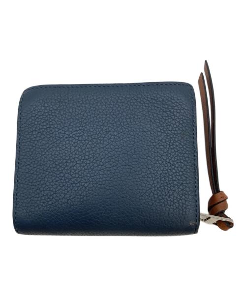 LOEWE（ロエベ）LOEWE (ロエベ) トライフォールドウォレット ネイビーの古着・服飾アイテム