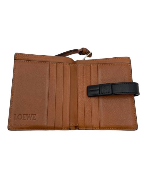 LOEWE（ロエベ）LOEWE (ロエベ) トライフォールドウォレット ネイビーの古着・服飾アイテム
