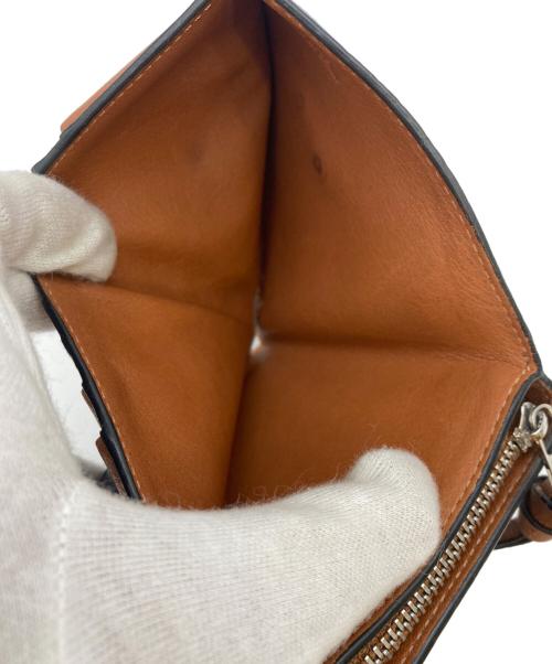 LOEWE（ロエベ）LOEWE (ロエベ) トライフォールドウォレット ネイビーの古着・服飾アイテム