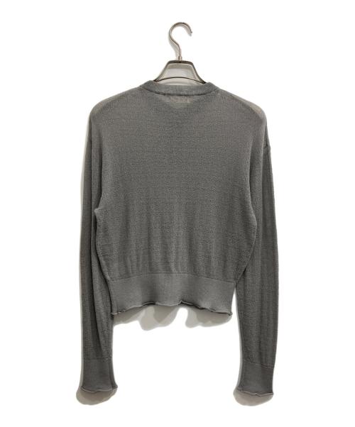 SUM1 STYLE（スミスタイル）SUM1 STYLE (スミスタイル) 薄手カーディガン グレー サイズ:記載なしの古着・服飾アイテム