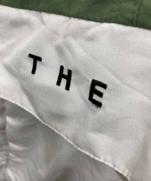 THE NORTH FACE（ザ ノース フェイス）THE NORTH FACE (ザ ノース フェイス) BURNEY EX ANORAK グリーン×ホワイト サイズ:XLの古着・服飾アイテム