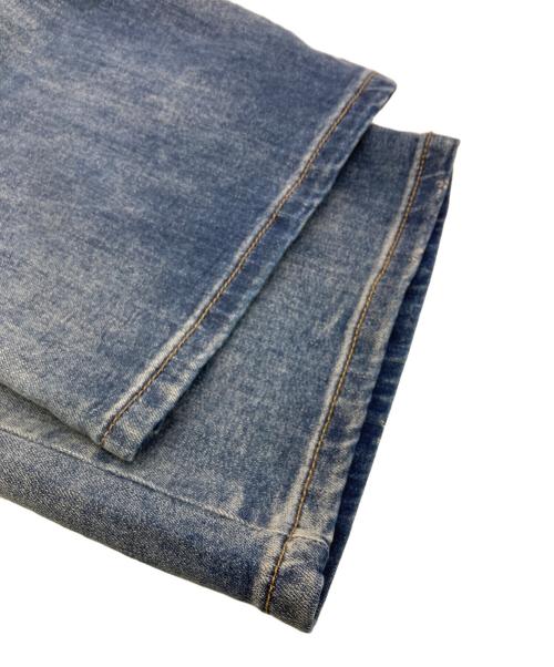 ANDREA&CO（アンドレアアンドコー）ANDREA&CO (アンドレアアンドコー) デニムビジュー刺繍パンツ インディゴ サイズ:記載なしの古着・服飾アイテム