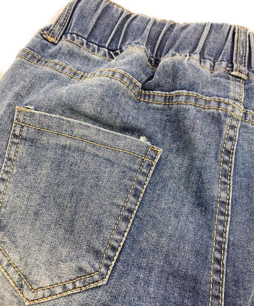 ANDREA&CO（アンドレアアンドコー）ANDREA&CO (アンドレアアンドコー) デニムビジュー刺繍パンツ インディゴ サイズ:記載なしの古着・服飾アイテム