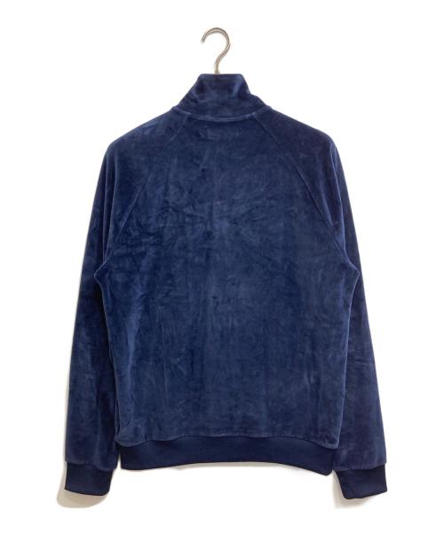 FRED PERRY（フレッドペリー）FRED PERRY (フレッドペリー) Velour Track Jacket/ベロア　トラックジャケット ネイビー サイズ:Lの古着・服飾アイテム