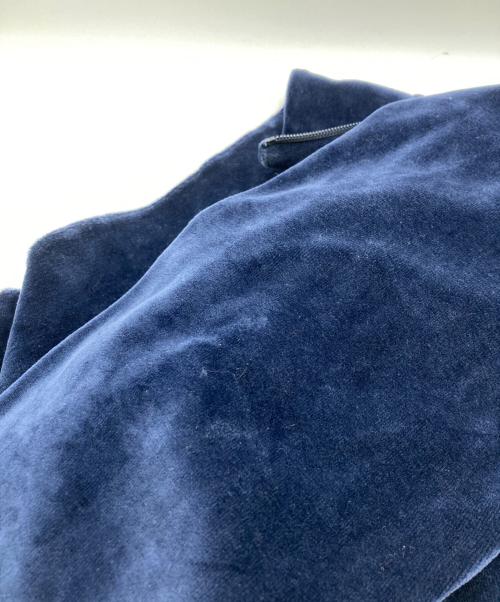 FRED PERRY（フレッドペリー）FRED PERRY (フレッドペリー) Velour Track Jacket/ベロア　トラックジャケット ネイビー サイズ:Lの古着・服飾アイテム