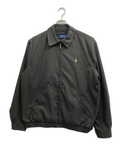 POLO RALPH LAUREN（ポロ・ラルフローレン）POLO RALPH LAUREN (ポロ・ラルフローレン) スイングトップ ブラック サイズ:Lの古着・服飾アイテム