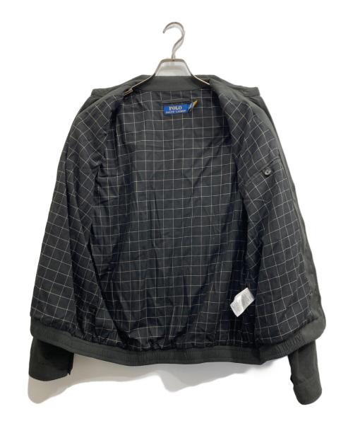 POLO RALPH LAUREN（ポロ・ラルフローレン）POLO RALPH LAUREN (ポロ・ラルフローレン) スイングトップ ブラック サイズ:Lの古着・服飾アイテム