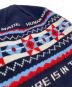 中古・古着 HUMAN MADE (ヒューマンメイド) Jacquard Beanie ネイビー：6000円