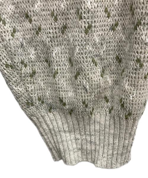 HUMAN MADE（ヒューマンメイド）HUMAN MADE (ヒューマンメイド) HEART KNIT SWEATER グレー サイズ:Mの古着・服飾アイテム