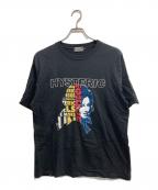 Hysteric Glamourヒステリックグラマー）の古着「HAVE MORE FUN刺繍 Tシャツ」｜ブラック