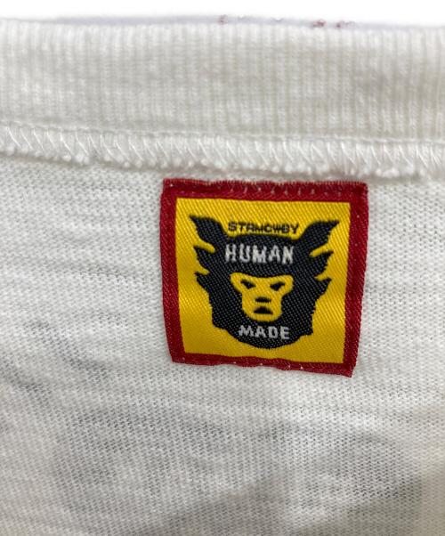 HUMAN MADE（ヒューマンメイド）HUMAN MADE (ヒューマンメイド) GRAPHIC L/S T-SHIRT ホワイト サイズ:Lの古着・服飾アイテム