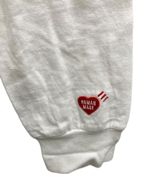 HUMAN MADE（ヒューマンメイド）HUMAN MADE (ヒューマンメイド) GRAPHIC L/S T-SHIRT ホワイト サイズ:Lの古着・服飾アイテム